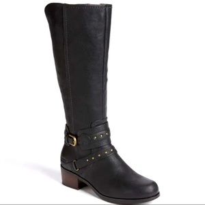 UGG Australia Esplanade Black Leather Ridi…